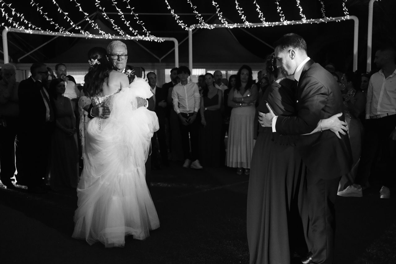 Mother-son dance at a wedding