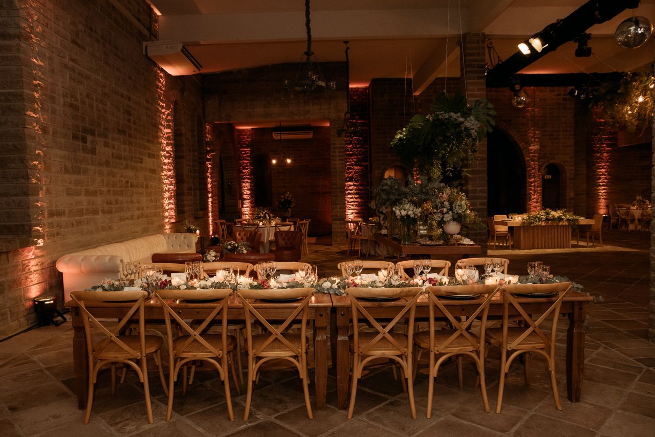 Wedding dinner reception